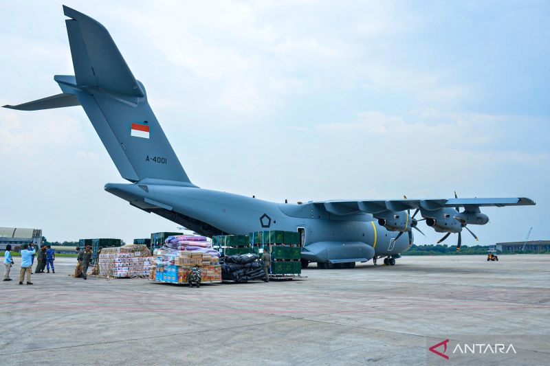 Bantuan logistik TNI AU