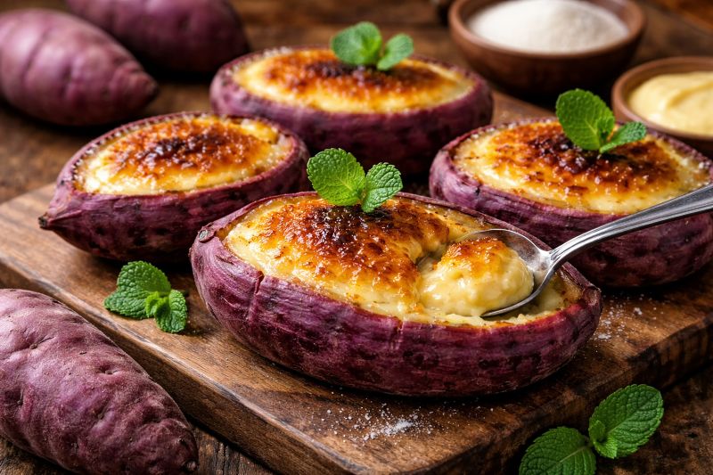 resep-membuat-ubi-creme-brulee-dessert-manis-yang-lembut-dan-renyah