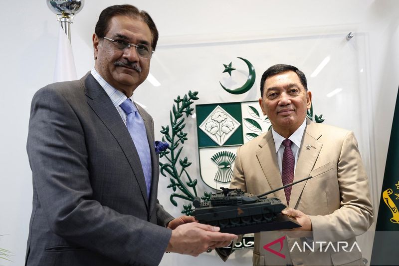 Menhan Sjafrie perkuat kerja sama bidang pertahanan dengan Pakistan