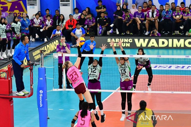 Proliga 2026 - Phonska Plus tumbangkan juara bertahan Pertamina Enduro