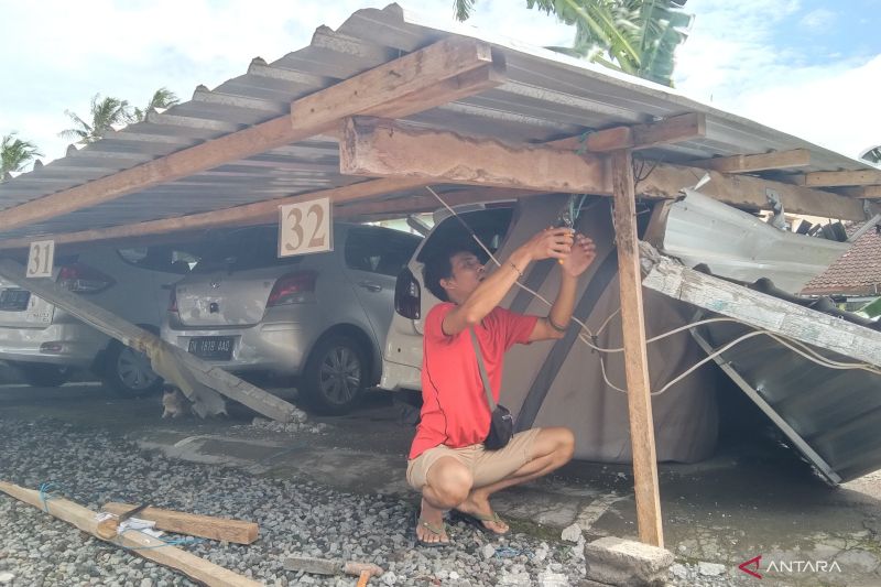25 Rumah di Gianyar Bali Rusak Akibat Angin Kencang