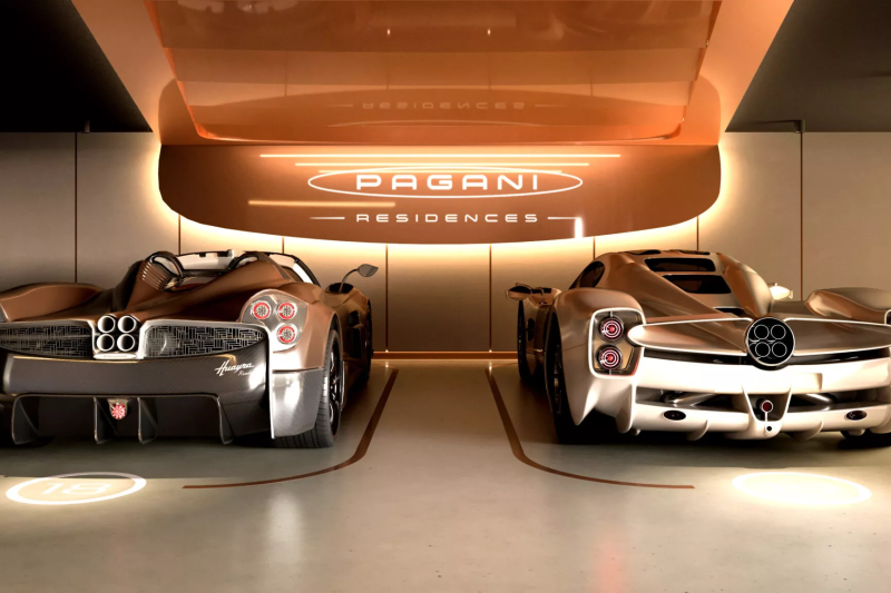 Menara ini rawat mobil eksotis para miliarder di Florida