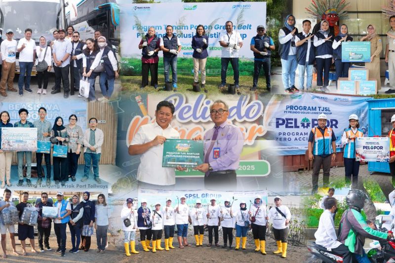 Dari Lingkungan hingga UMK, Program TJSL PT Pelindo Solusi Logistik 2025 Berikan Dampak Nyata Kepada Masyarakat