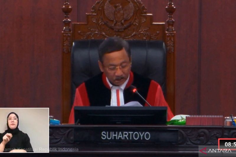 MK: Uji materi soal pembatasan hak amnesti dan abolisi tidak dapat diterima