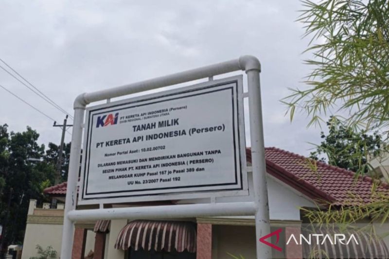 kai-sumut-sertifikatkan-satu-juta-meter-persegi-lahan-pada-tahun-2025