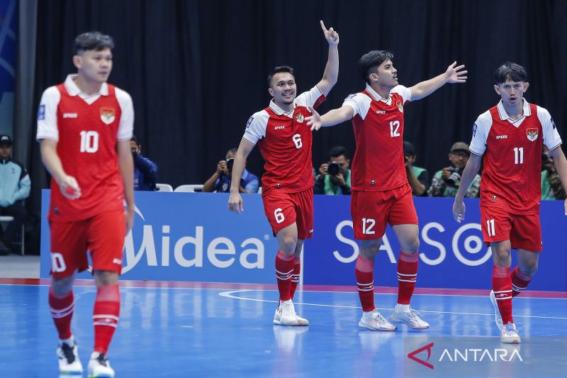Indonesia melaju ke final Piala Asia Futsal 2026 seusai singkirkan Jepang