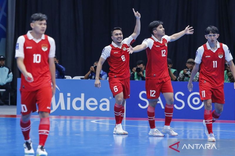 Indonesia vs Iran di final Piala Asia Futsal 2026 malam ini