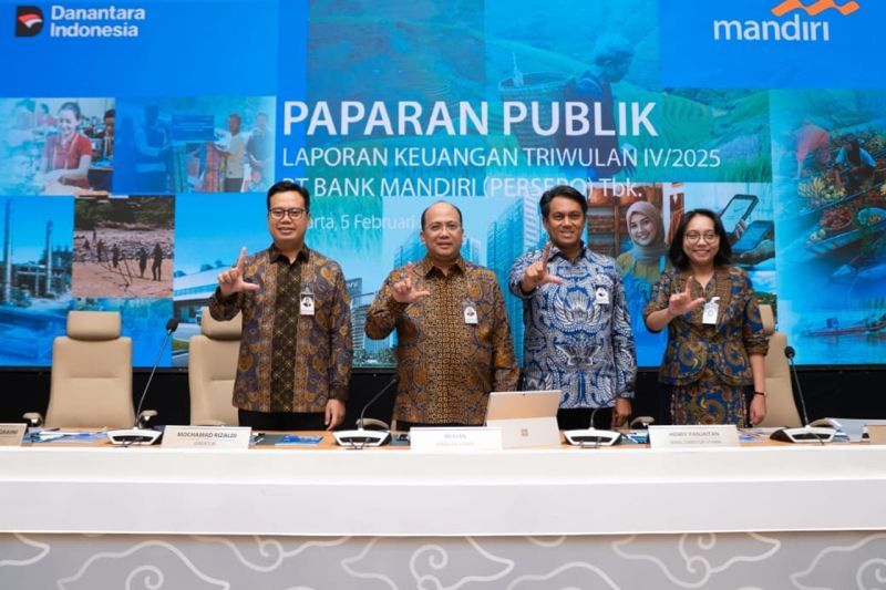 Bank Mandiri Catat Fundamental Solid di 2025, Perkuat Intermediasi dan Peran sebagai Mitra Strategis Pemerintah