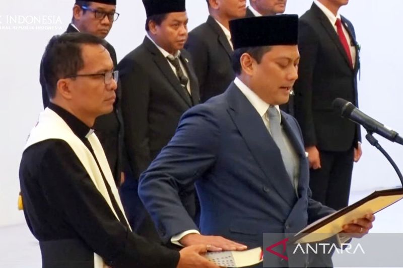 Thomas Djiwandono resmi dilantik jadi Deputi Gubernur Bank Indonesia