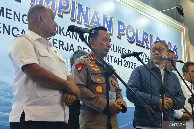 Kapolri tegaskan komitmen Polri dukung penuh program kerja pemerintah