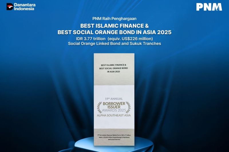 PNM raih apresiasi internasional berkat komitmen pemberdayaan perempuan lewat Orange Bonds