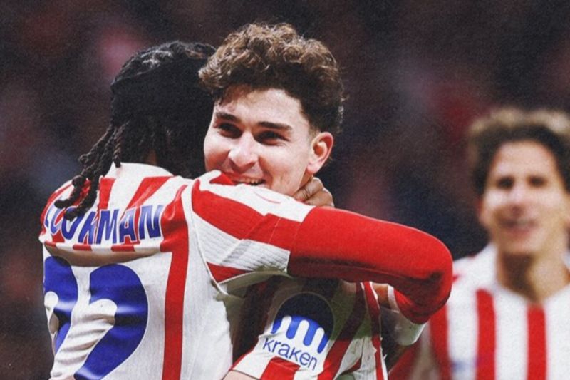 Atletico hancurkan Barcelona 4-0 leg pertama semifinal Copa del Rey