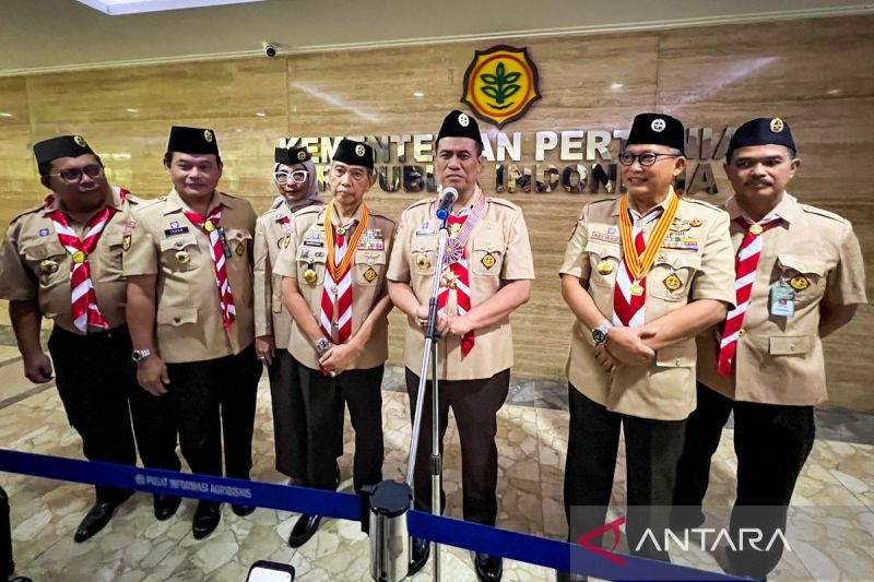 mentan-libatkan-pramuka-saka-taruna-bumi-wujudkan-swasembada-pangan