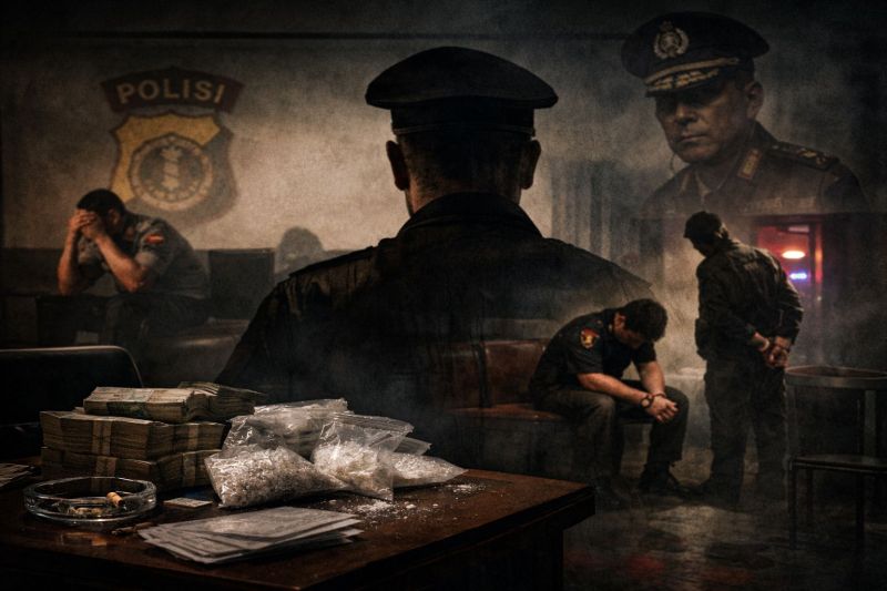 Ketika puncak komando terseret bayang narkoba