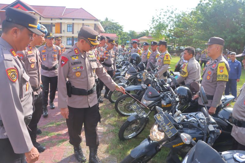 Polres-Sigi optimalkan peran Polsek sebagai basis deteksi dini