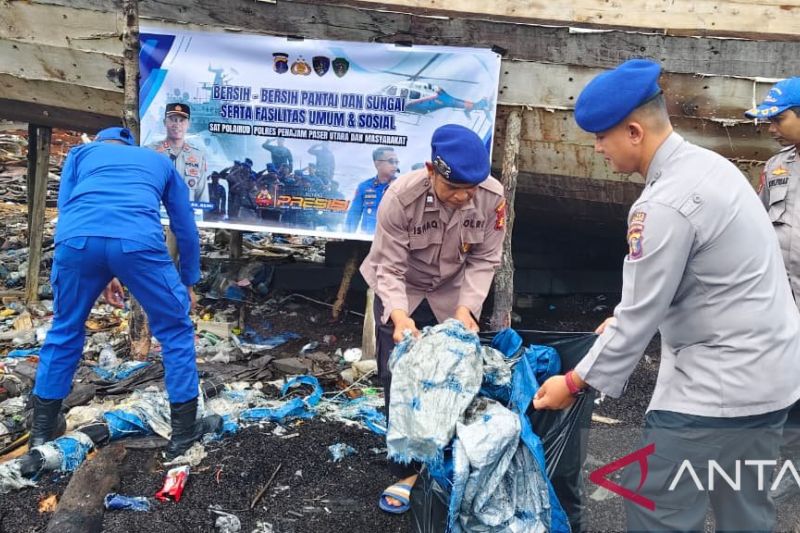 Polisi Penajam ajak warga selamatkan lingkungan dari pencemaran sampah