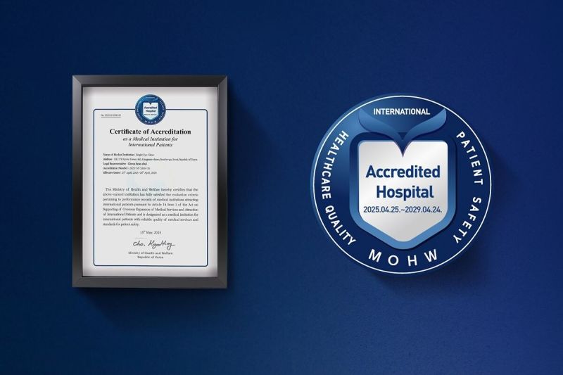 Bright Eye Clinic Raih Akreditasi Pemerintah di Tengah Pesatnya Perkembangan Wisata Medis Korea