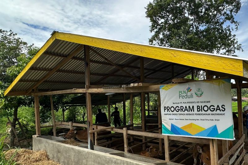 program-biogas-pln-peduli-wujudkan-energi-bersih-di-sinjai