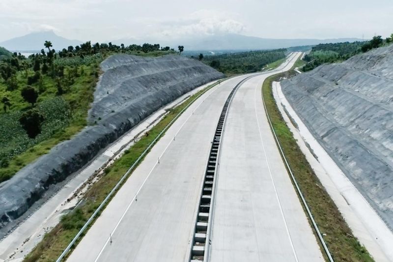 Suplai Beton WSBP untuk Jalan Tol Probolinggo--Banyuwangi Paket 3 Mendekati Rampung, Jelang Mudik Lebaran 2026