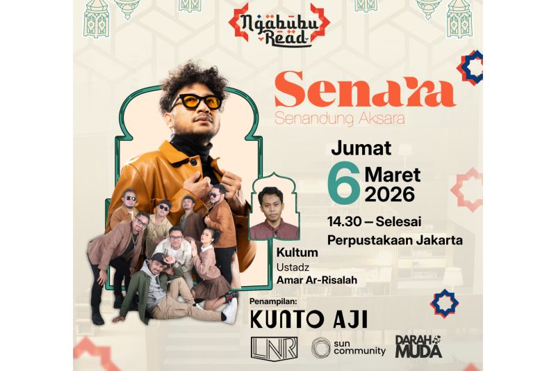 Kunto Aji siap semarakkan "Senara" di Perpustakaan Jakarta