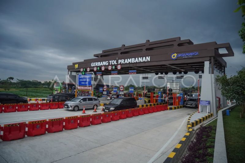dishub-kendaraan-masuk-diy-via-tol-prambanan-meningkat