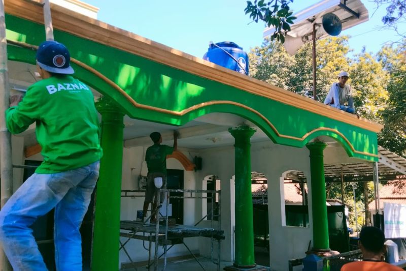 BAZNAS Renovasi Musala di Jalur Ziarah Tegal, Jamaah Kini Lebih Nyaman Beribadah