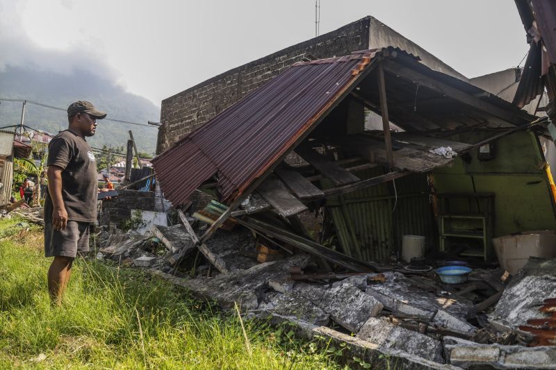 Kementerian PU menurunkan tim cek infrastruktur pascagempa Bitung