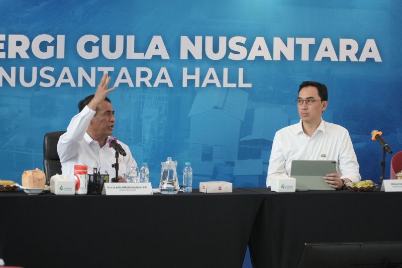 mentan-ajak-pt-sgn-perkuat-sinergi-wujudkan-swasembada-pangan