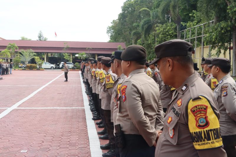 Polresta Palu kerahkan 463 personel gabungan amankan aksi May Day