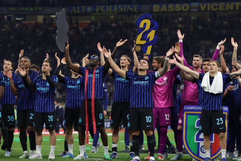 Inter Milan juara Liga Italia usai bekuk Parma 2-0