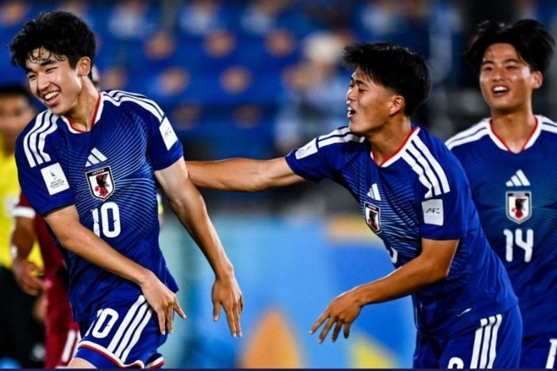 Jepang puncaki klasemen Grup B, Indonesia kedua