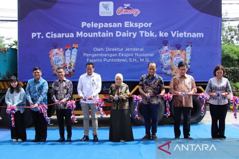 Kemendag lepas ekspor perdana yogurt ke Vietnam senilai Rp1,13 miliar