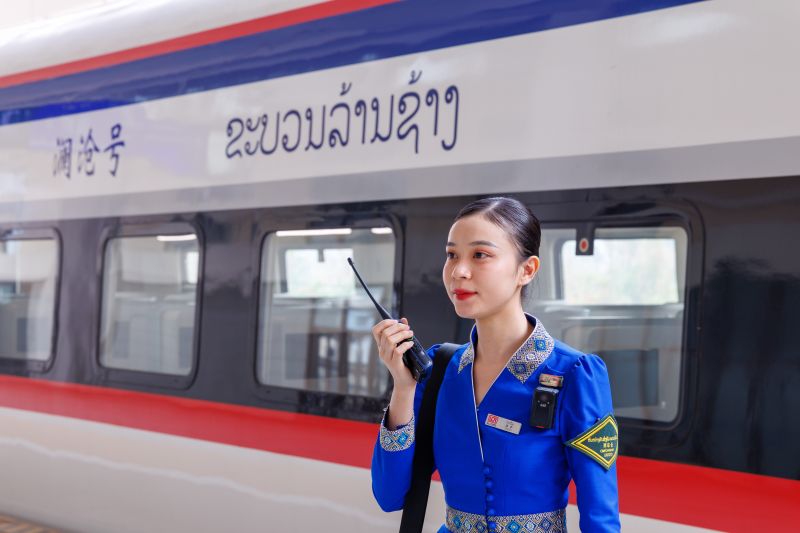 Kereta China-Laos catat 390.000 perjalanan penumpang selama Hari Buruh