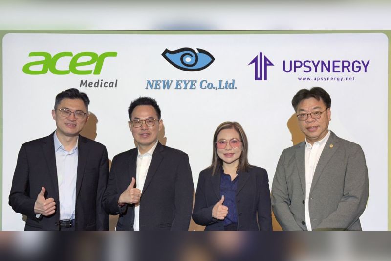 Acer Medical Perluas Jangkauan "AI Healthcare" di Thailand Melalui Kolaborasi "Smart Healthcare" Taiwan-Thailand Bersama New Eye Inc.