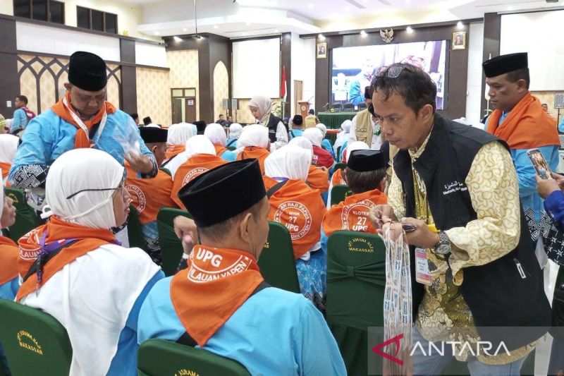 JCH asal Papua masuk pemondokan asrama haji di Makassar?