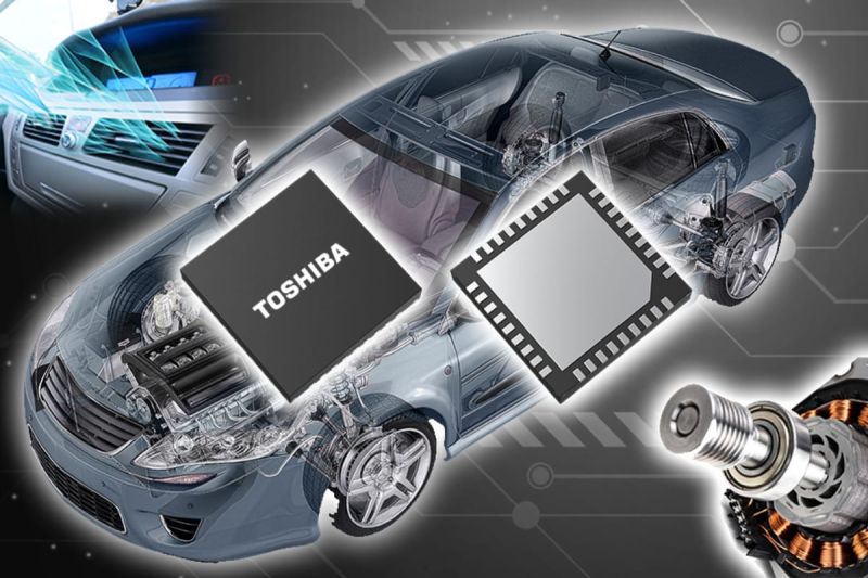 Toshiba Memulai Pengiriman Sampel IC Seri SmartMCD&trade; Baru Dengan MOSFET Bawaan Untuk Penggerak Motor