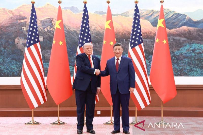 Trump menyebut AS-China capai kesepakatan dagang "fantastis"
