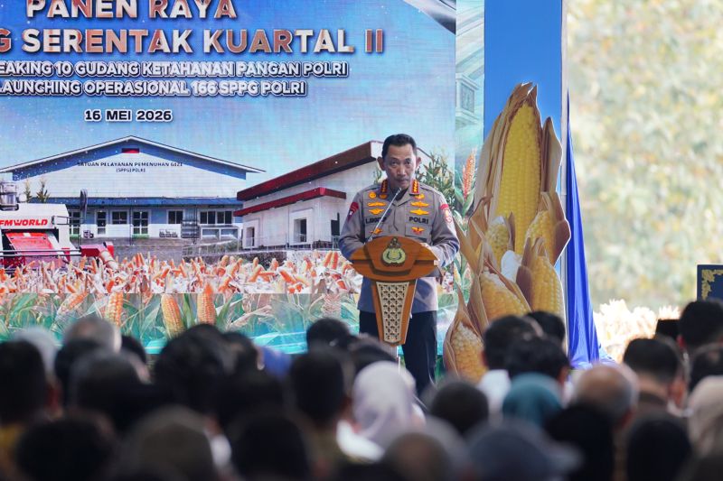 Polri akan punya 28 gudang ketahanan pangan maksimalkan hasil panen? — INDONESIA — ERYU PROJECT
