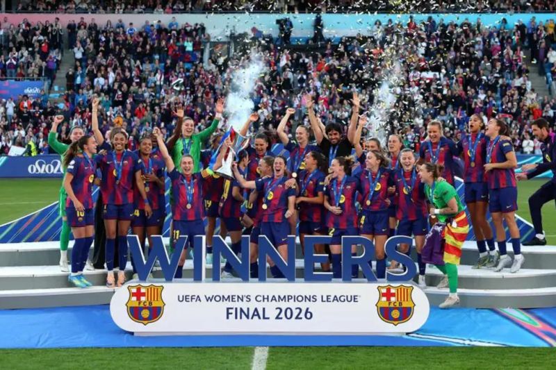 Barcelona juara Liga Champions Wanita 2025/2026