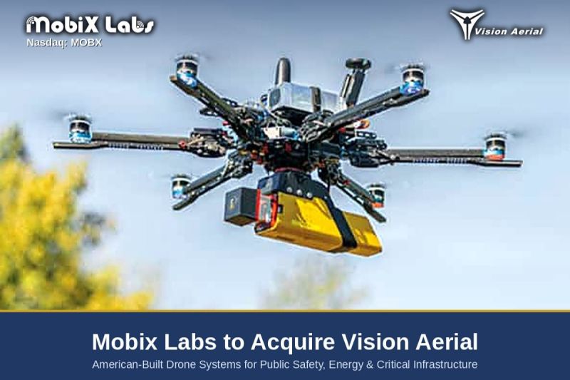 Mobix Labs Akan Akuisisi Vision Aerial, Produsen Drone Asal Amerika Serikat, untuk Perluas Jangkauan ke Pasar Drone dan Intelijen Udara Global