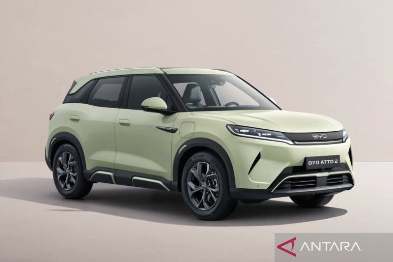 BYD Atto 2 baru diperkirakan dibekali sistem penggerak roda belakang