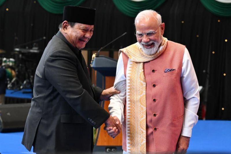 Prabowo: Pengalaman demokrasi India jadi inspirasi penting bagi RI