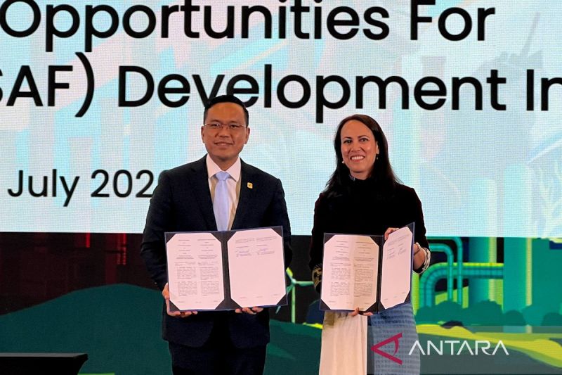 Pertamina bersama Boeing sinergi pengembangan SAF bagi penerbangan RI