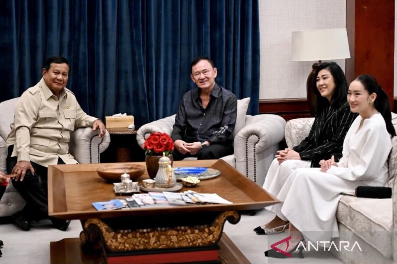 Prabowo terima Thaksin beserta Paetongtarn Shinawatra di Kertanegara