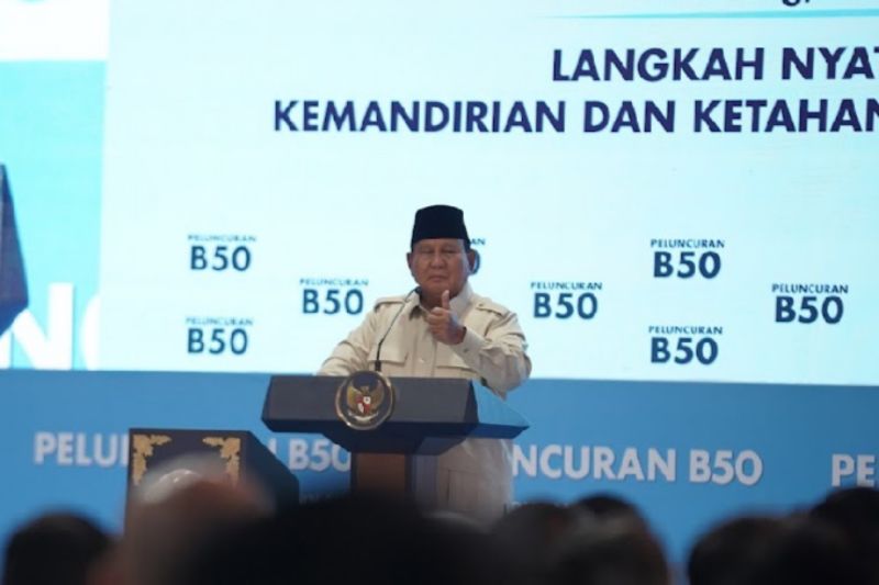Prabowo: Negara hemat devisa Rp170 triliun dari B50