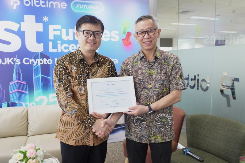 Bittime rilis layanan perdagangan futures kripto usai direstui CFX-OJK