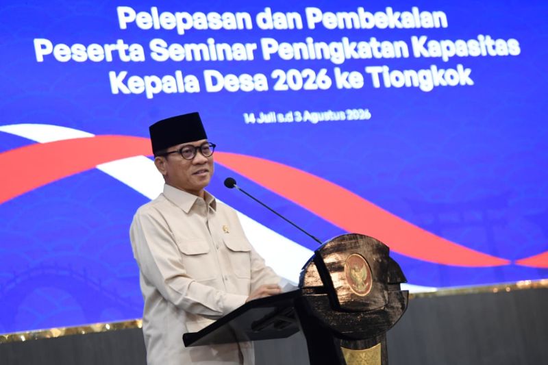 Mendes: 25 kades peserta studi ke China harus menginspirasi desa lain