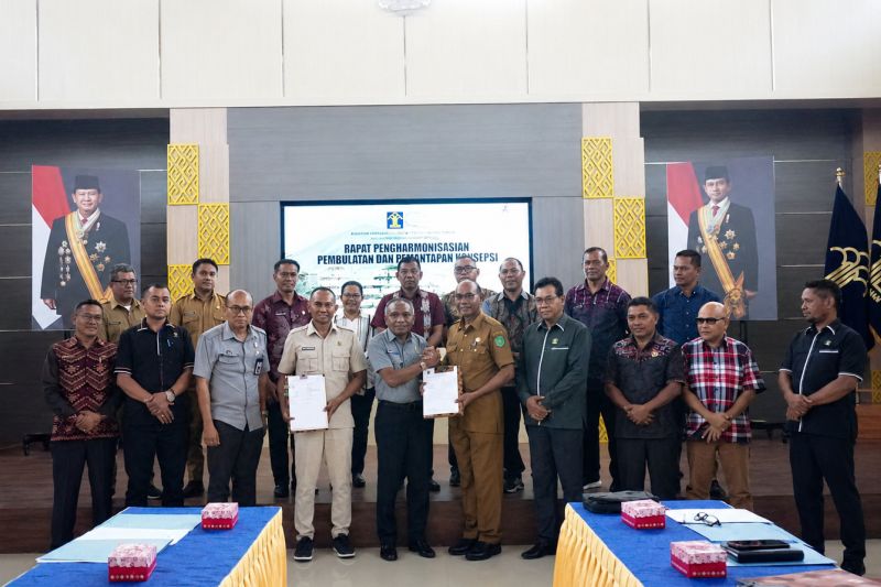 Kemenkum NTT harmonisasi dua regulasi APBD Ngada
