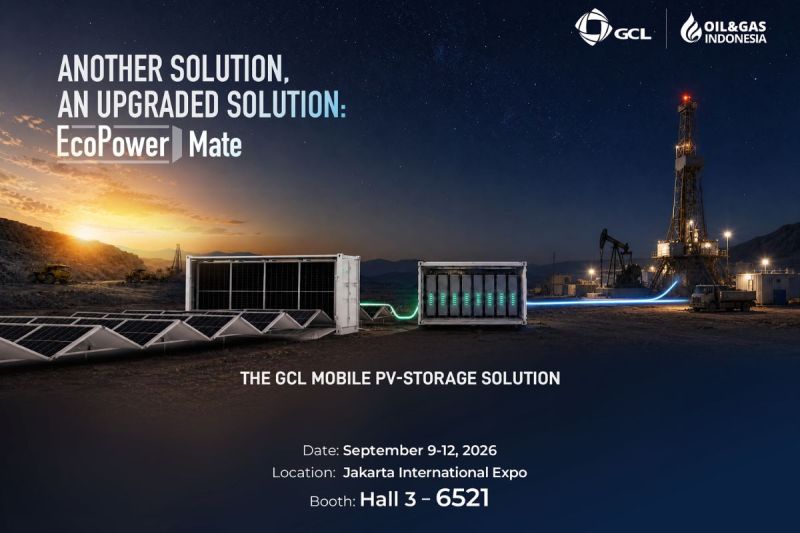 GCL SI Hadirkan EcoPower Mate di Ajang Oil & Gas Indonesia 2026