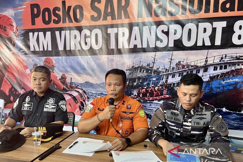 Basarnas mengevakuasi 103 dari 243 penumpang Kapal Virgo Transport 8 di Laut Jawa